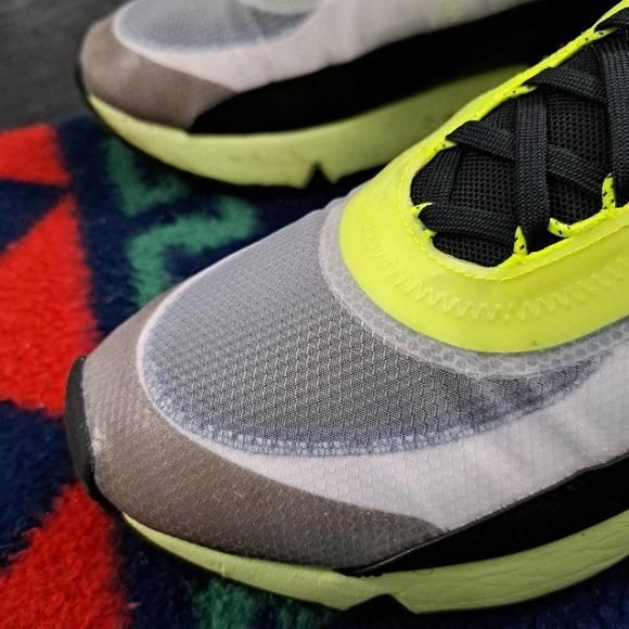 %Nike Air Max 2090 Men\'s Valerian Blue Lime Volt BV9977-101 Trainers Size 13 A5